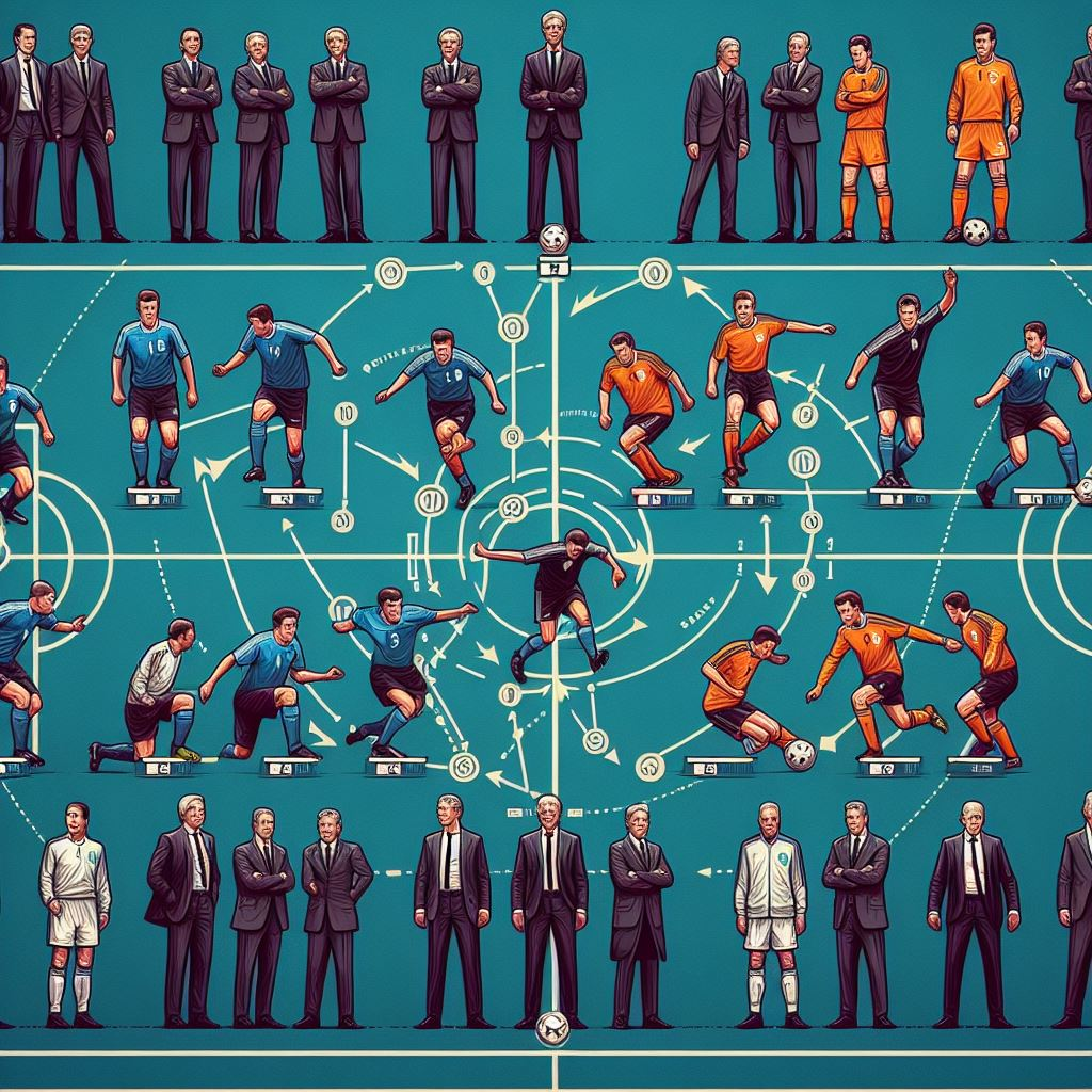 evolução tática, futebol, estratégias, adaptações, tempo